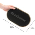 thumbnail image 4 of Smart Surface 8290 Large XL Reusable Oval Carpet Furniture Sliders 9-12 x 5-34 4-Pack in Resealable Bag, 4 of 10