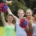 thumbnail image 5 of Cheer Supplies Cheerleader Pom Poms for Cheering Squad Assorted Color Pe with, 5 of 5