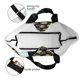 thumbnail image 4 of Balery funny Retro Skull Bolsa Tote Estilo Estético con Cremalleras, Bolsa de Hombro, Bolsa de Compras Grande y Plegable, 4 of 8