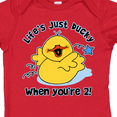 thumbnail image 4 of Inktastic Life's Ducky 2nd Birthday Boys or Girls Baby Bodysuit, 4 of 5
