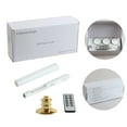 thumbnail image 5 of Gamexcel LED Flameless Taper Candles, Warm White, Battery Operated, with Remote and Timer, 6 Count, 5 of 7