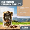 thumbnail image 6 of Raw Broken Brazil Nuts, 4 lbs (64oz) – Premium Wild Harvested, High Selenium, Batch Tested Peanut & Gluten Free, Non-GMO, Kosher, Resealable Bag, 6 of 9