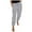 White, variant on Fesfesfes Women Pant Leopard Print Legged Elastic Rope Pocket Decoration Casual Long Pants Under $10