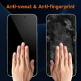 thumbnail image 4 of 3-Pack for Privacy Screen Protector for iPhone 15 Pro Max / 15 Plus 6.7 inch, Sensor Protection,9H Full Coverage Screen Tempered Glass Anti-Spy No Bubbles Case Friendly, 4 of 6