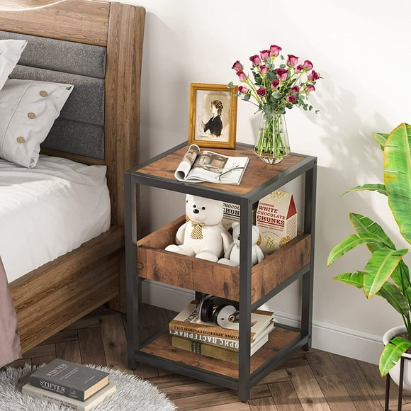 Bear End Table Bear End Table, Wilfredo Corner End Table With Storage Bedding