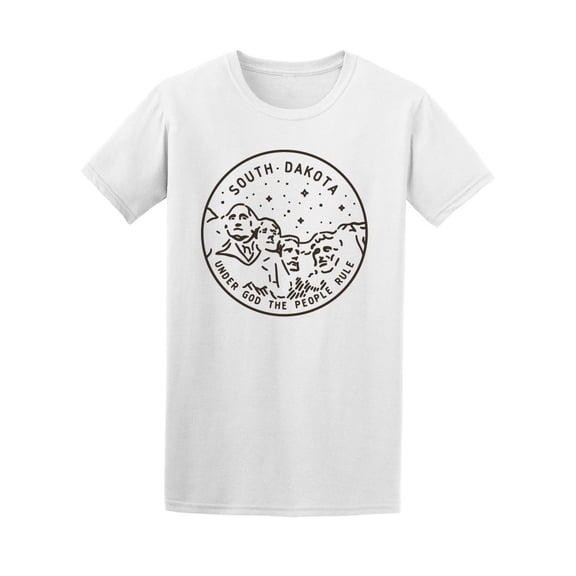 Mount Rushmore Logo Tee. Men's -Image by Shutterstock