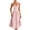 Pink, variant on Kaemgyyd Womens Corset Dress Elegant Spaghetti Strap Flowy Midi Dress Low Cut Pleated Formal Cocktail Dresses for Women