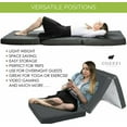 thumbnail image 2 of Super Cozy foldable mattress 25 Inch Portable Firm Foam Mattress 75" x 25" x 4", 2 of 3