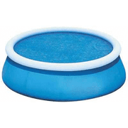 Sylvamorning Round Pool Cover Protector Blue Couverture solaire d'été pour piscine