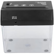 Strip Cut Mini Paper Shredder, High Security USB Electric Portable Desktop Shredder for Office, School, Family Use$$Electronics Other