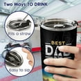 thumbnail image 5 of Gifts for Dad, Dad Tumbler with Lid Stainless Steel, Dad Travel Coffee Mug, Dad Drinking Cup, Father Day Gifts, 5 of 6