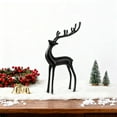 thumbnail image 4 of ToyKingdee Reindeer Statues for Christmas Decorations, Deer Sculpture Modern Xmas Figurines, Christmas Tabletop Ornaments for Mantel Fireplace, 4 of 4
