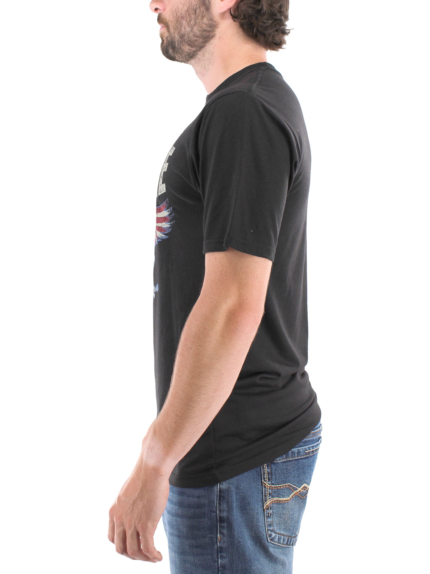 10Stone Anthem Short Sleeve Graphic Tee, Black, S-3XL