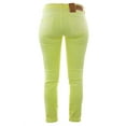 thumbnail image 2 of Scotch & Soda Maison Scotch Women's Skinny Jeans 30W x 34L Fluorescent Yellow, 2 of 2