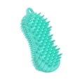 thumbnail image 1 of Cepillo De Silicona Para Masaje Del Cuero Cabelludo, Cepillo Suave Para Champú, Cepillo Corporal Para Eliminar La Caspa, Cepillo De Baño Para Exfoliación Advancent CE008888-02, 1 of 6