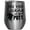 Silver, variant on Funny Are You Looking at My Putt Pun Quote with a Sitting Golf Player, Golfing or Golfer Themed Merch Gift, White 12oz Insulated Wine Tumbler