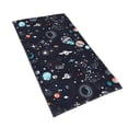 thumbnail image 2 of Wukai Galaxy2 Lightweight, Quick-Drying Microfiber Towels - Soft and Absorbent for Fitness, Sports, Yoga, Travel, Gym - 2 Pack, Dark Grey, 2 of 8