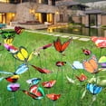 thumbnail image 2 of 50pcs Garden Butterfly Stakes, 4.72" Waterproof Butterfly Decorations for Outdoor Yard, Patio, Planter, Indoor, 2 of 8