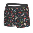 thumbnail image 2 of Balery Forest Flora and Insects Men's Boxer Briefs, Soft and Breathable Cotton Underwear with nylon Waistband-X-Large, 2 of 9