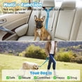 thumbnail image 3 of 2 Packs Dog Cat Safety Seat Belt Strap Car Headrest Restraint Adjustable Nylon Fabric Dog Restraints Vehicle Seatbelts Harness, 3 of 11