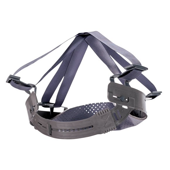 Suspensión para casco MSA V-Gard grande de 4 puntos con pinlock