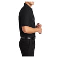 thumbnail image 3 of Mafoose Men Short Sleeves Core Classic Male Polo Deep Black 3X-Large, 3 of 6