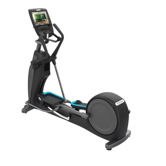 Restored Precor EFX 885 Elliptical with Converging Ramp and P82 Console Refurbished