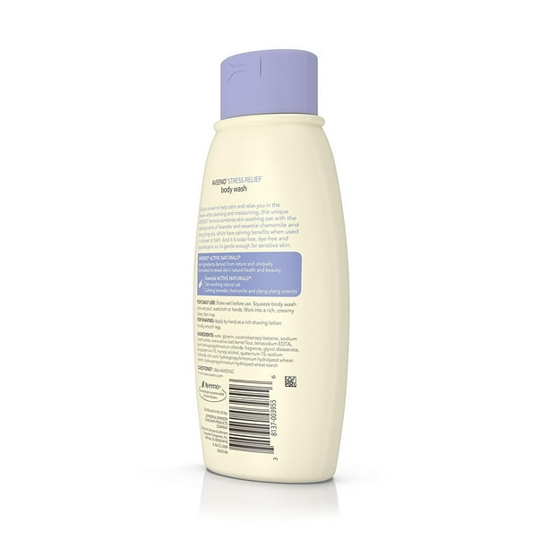 Aveeno Stress Relief Body Wash With Lavender, Chamomile And YlangYlang