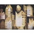 thumbnail image 2 of Klee, Paul 18x15 White Modern Wood Framed Museum Art Print Titled - Cold City, 2 of 4