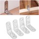 thumbnail image 5 of Código de esquina, conector laminado de soporte fijo laminado de acero inoxidable grueso de 8 piezas Eficiencia maximizada, 5 of 8