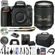 Nikon D750 24.3MP 1080P FX DSLR Camera w/ 3.2" LCD - Wi-Fi & GPS Ready - Built-in Flash - 6.5 fps - Nikon AF-S DX 18-300mm f/3.5-6.3G ED VR Lens - 64GB SD Card - 10PC Camera Kit