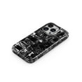 thumbnail image 3 of DesignSkinz Scratch-Resistant Hard Slim Case Compatible with iPhone 16 Pro Max (Compatible with MagSafe) - Abstract Black & White Radio Speakers, 3 of 9