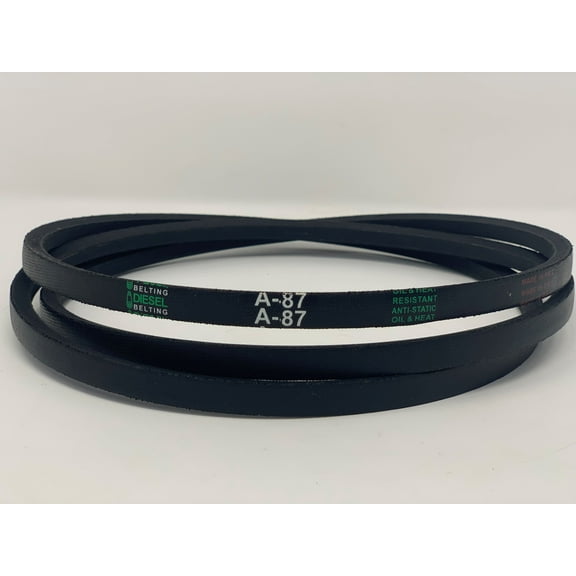 A87 Classic Wrapped V-Belt 1/2 x 89in Outside Circumference