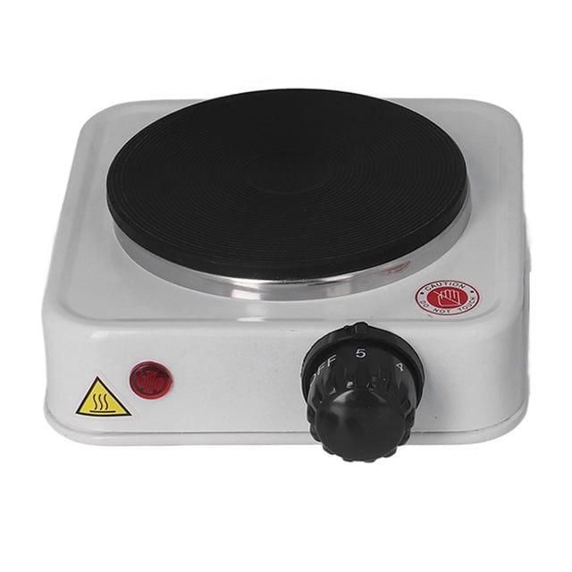 Placa Eléctrica, Placa De Cocina Eléctrica De Acero Inoxidable, Enchufe Portátil De EE. UU., Compacto De 110 V Para Oficina