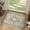 Vintage Floral, variant on Curtilage 2'x3' Entryway Rug, Washable Door Mat with Rubber Backing Vintage Floral Non-Slip Soft Low Pile Carpet for Front Door, Entryway, Bathroom