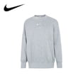 thumbnail image 2 of Sudadera Nike original de cuello redondo gris para mujer, nueva sudadera con forro polar para invierno DQ5734-063, 2 of 5