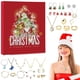 thumbnail image 4 of Calendario de Adviento de joyería de Navidad, Kit de cuenta atrás, anillo, collar, regalo, 24 días de Navidad, 4 of 4