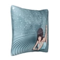 thumbnail image 2 of ZICANCN Decorative Throw Pillow Covers , Fantasy Fairy Tale Couch Sofa Decorative Knit Pillow Covers for Living Room Farmhouse 18"x18", 2 of 8