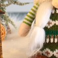 thumbnail image 2 of Estatua de enano navideño con adornos colgantes de árbol pequeño barbudo (niña) blanco, 2 of 4