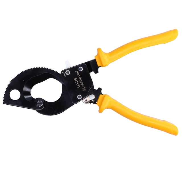 Ratchet Cable Scissors,Cable Cutter High Carbon Gear Cable Cutter Wire Cutting Tool High-End Performance