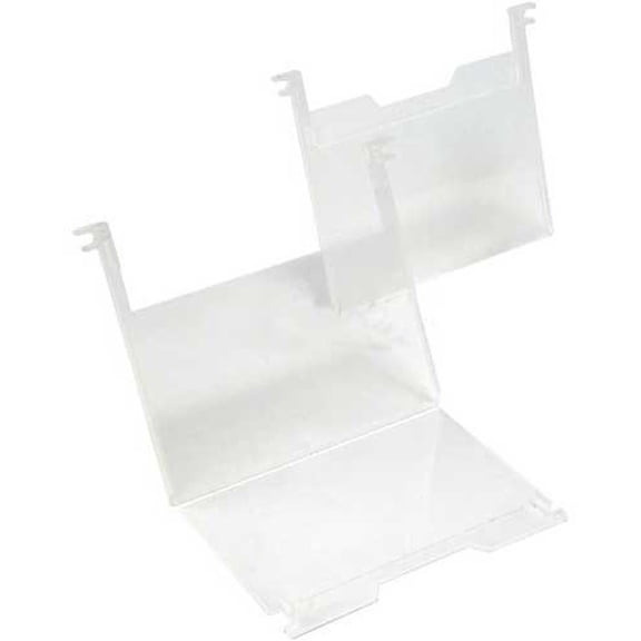 Quantum SNH010 3" x 5" Clear Plastic Label Holder, 6/Pk