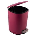 thumbnail image 3 of Bote de Basura Ambient 21 Metal con Pedal Ladrillo 5 Lts 27,5 cm, 3 of 4