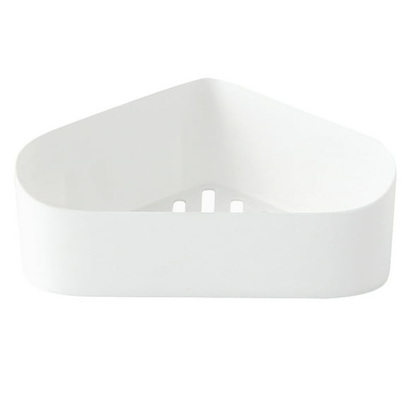 Bathroom Corner Shelf Adhesive Wall-mounted Storage Rack Holder Cabinets Bathtub Bath Shower Caddy Basket Organizer