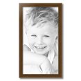 thumbnail image 2 of ArtToFrames 14x26 Inch Muted Gold Picture Frame, This Gold Wood Poster Frame is Great for Your Art or Photos, Comes with 060 Plexi Glass (2WOM-4624), 2 of 8