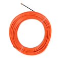 thumbnail image 2 of 4Mm 30 Meter Orange Guide Device Nylon Electric Cable Push Pullers Duct Snake Rodder Fish Tape Wire, 2 of 7