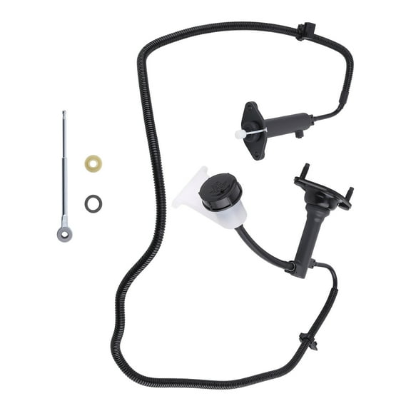 Maxpeedingrods Clutch Master and Slave Cylinder Assembly for Dodge Ram 1500 2500 3500 Pickup 2000-2001, 52107791AA CC649026