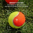 thumbnail image 5 of FINGER TEN Kids Tennis Balls for Dogs Youth Beginners Practice Durable Orange Low Compression Stage Pressureless Bulk Training Tool Playing with Pet, 5 of 8