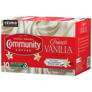 Community® Coffee French Vanilla Single-Serve Cups 10 Count Box