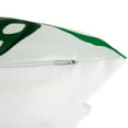 thumbnail image 6 of Northlight Palm Leaf with Rhinestones Throw Pillow - 16" - Green and White, 6 of 6