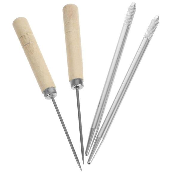 Phenofice 1 Set Rerooting Tool for Doll Hair Ergonomic Grip Design Metal and Wood for Diy Projects
